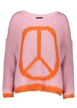 miss goodlife Sweter &quot;Peace&quot; w kolorze jasnoróżowym ze sklepu Limango Polska w kategorii Swetry damskie - zdjęcie 180358578