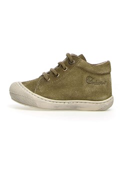 Naturino Skórzane buty &quot;Cocoon&quot; w kolorze khaki do nauki chodzenia ze sklepu Limango Polska w kategorii Buciki niemowlęce - zdjęcie 180358685