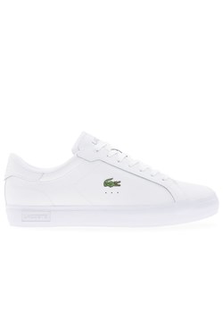 Buty Lacoste Powercourt  125 2 SMA 749SMA0081-21G - białe ze sklepu streetstyle24.pl w kategorii Buty sportowe męskie - zdjęcie 180359267