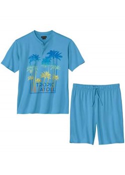 Piżama z szortami z dekoltem z guzikami Atoll ze sklepu Atlas For Men w kategorii Piżamy męskie - zdjęcie 180361709