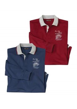 Zestaw 2 koszulek polo North Cup ze sklepu Atlas For Men w kategorii T-shirty męskie - zdjęcie 180361735