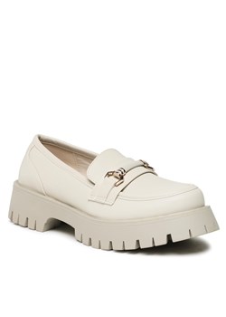 Loafersy DeeZee H3657-2 Beżowy ze sklepu eobuwie.pl w kategorii Półbuty damskie - zdjęcie 180362985