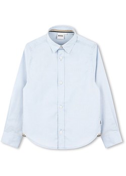 Hugo Boss Kids Koszula w kolorze błękitnym ze sklepu Limango Polska w kategorii Koszule chłopięce - zdjęcie 180365626