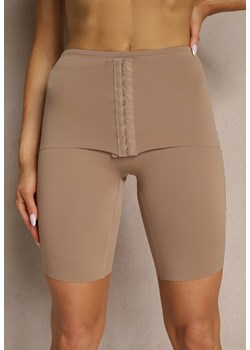 Ciemnobeżowa Bielizna modelująca Majtki Typu Szorty High Waist Liradelle ze sklepu renee.pl w kategorii Bielizna wyszczuplająca - zdjęcie 180368558