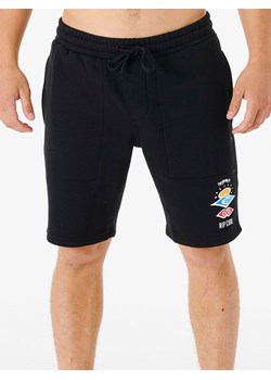 Rip Curl Szorty dresowe w kolorze czarnym ze sklepu Limango Polska w kategorii Spodenki męskie - zdjęcie 180370245