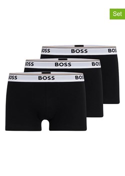 Hugo Boss Bokserki (3 pary) w kolorze czarnym ze sklepu Limango Polska w kategorii Majtki męskie - zdjęcie 180372806