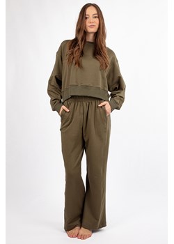 Komplet bluza+spodnie Dkaren DK-K-B23 khaki ze sklepu kontri.pl w kategorii Komplety i garnitury damskie - zdjęcie 180374155