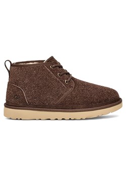 UGG Skórzane botki &quot;Neumel Shaggy&quot; w kolorze brązowym ze sklepu Limango Polska w kategorii Buty zimowe męskie - zdjęcie 180376815