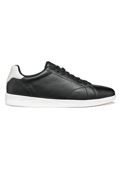 Geox Skórzane sneakersy w kolorze czarnym ze sklepu Limango Polska w kategorii Buty sportowe męskie - zdjęcie 180377045