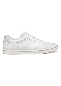 Geox Skórzane sneakersy w kolorze białym ze sklepu Limango Polska w kategorii Buty sportowe męskie - zdjęcie 180377069