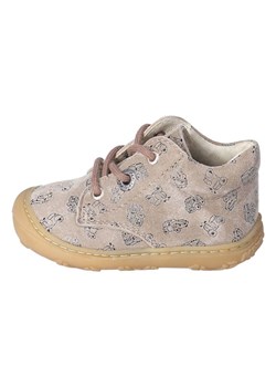 PEPINO Skórzane buty &quot;Dots&quot; w kolorze beżowym do nauki chodzenia ze sklepu Limango Polska w kategorii Buciki niemowlęce - zdjęcie 180377728