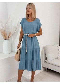 sukienka cloe niebieska one size ze sklepu UBRA w kategorii Sukienki - zdjęcie 180378079