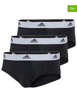 adidas Slipy (3 pary) w kolorze czarnym ze sklepu Limango Polska w kategorii Majtki męskie - zdjęcie 180378496