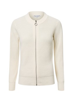 Marie Lund Kardigan damski Kobiety dzianina grubo tkana waniliowy jednolity ze sklepu vangraaf w kategorii Swetry damskie - zdjęcie 180379967