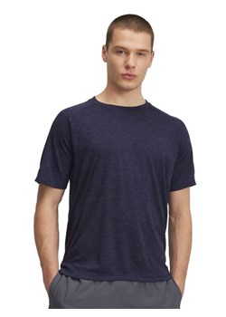 Under Armour Koszulka sportowa &quot;Tech&quot; w kolorze granatowym ze sklepu Limango Polska w kategorii T-shirty męskie - zdjęcie 180382909