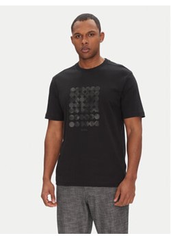 BOSS T-Shirt Tee Print Striped C 50537845 Czarny Relaxed Fit ze sklepu MODIVO w kategorii T-shirty męskie - zdjęcie 180384207