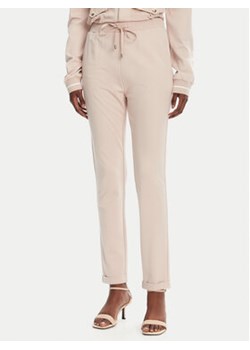 Liu Jo Sport Spodnie dresowe TA5303 J5942 Beżowy Regular Fit ze sklepu MODIVO w kategorii Spodnie damskie - zdjęcie 180384576