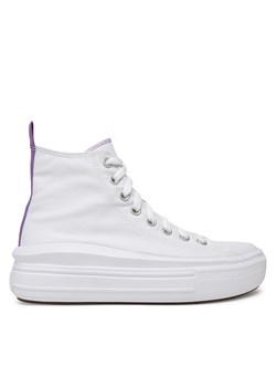 Trampki Converse CHUCK TAYLOR ALL STAR MOVE PLATFORM A03667C Biały ze sklepu eobuwie.pl w kategorii Trampki dziecięce - zdjęcie 180384806