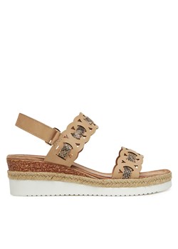 Espadryle Clara Barson WS2189-52 Beżowy ze sklepu eobuwie.pl w kategorii Espadryle damskie - zdjęcie 180386596