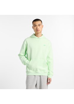 Bluza męska New Balance MT41534MEW – zielona ze sklepu New Balance Poland w kategorii Bluzy męskie - zdjęcie 180386937
