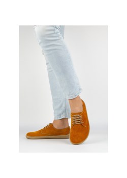 BAREFOOT Damskie minimalistyczne sneakersy 1288POL żółte ze sklepu butyolivier w kategorii Półbuty damskie - zdjęcie 180388797