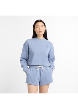 Bluza damska New Balance WT51514DUS – niebieska ze sklepu New Balance Poland w kategorii Bluzy damskie - zdjęcie 180390739