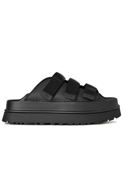 Sandały Ugg GoldenGlow 1167430-BLK - czarne ze sklepu streetstyle24.pl w kategorii Klapki damskie - zdjęcie 180390825