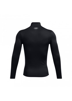 Męski longsleeve treningowy Under Armour UA Cg Elite Mock - czarny ze sklepu Sportstylestory.com w kategorii T-shirty męskie - zdjęcie 180391948