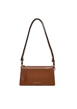 Torebka MICHAEL Michael Kors 32H3G8EC7L Brązowy ze sklepu eobuwie.pl w kategorii Listonoszki - zdjęcie 180393288
