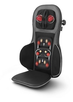 Medisana Mata masująca Shiatsu &apos;&apos;MC 823&apos;&apos; w kolorze czarnym na fotel ze sklepu Limango Polska w kategorii Uroda - zdjęcie 180393515