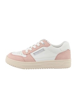 Tom Tailor Sneakersy w kolorze biało-jasnoróżowo-beżowym ze sklepu Limango Polska w kategorii Buty sportowe damskie - zdjęcie 180393686