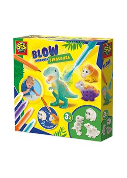 SES Zestaw pisaków Airbrush &quot;Dino&quot; - 12 m+ ze sklepu Limango Polska w kategorii Zabawki - zdjęcie 180394295
