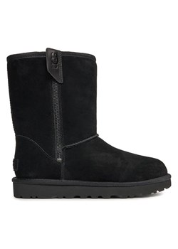 UGG Skórzane botki &quot;Classic Short&quot; w kolorze czarnym ze sklepu Limango Polska w kategorii Śniegowce damskie - zdjęcie 180394598