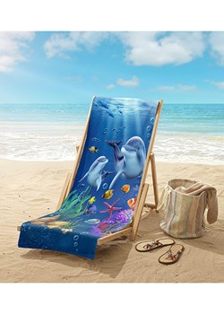 Good Morning Ręcznik plażowy &quot;Mare&quot; w kolorze niebieskim ze sklepu Limango Polska w kategorii Ręczniki - zdjęcie 180394675