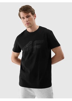 4F Koszulka w kolorze czarnym ze sklepu Limango Polska w kategorii T-shirty męskie - zdjęcie 180394845