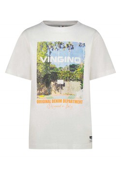 Vingino Koszulka w kolorze białym ze sklepu Limango Polska w kategorii T-shirty chłopięce - zdjęcie 180394896