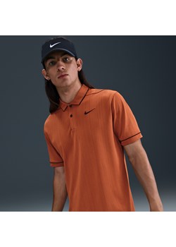 Męska koszulka polo do golfa Dri-FIT Nike Victory+ - Pomarańczowy ze sklepu Nike poland w kategorii T-shirty męskie - zdjęcie 180396636