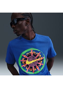 T-shirt Nike Sportswear - Niebieski ze sklepu Nike poland w kategorii T-shirty męskie - zdjęcie 180396687