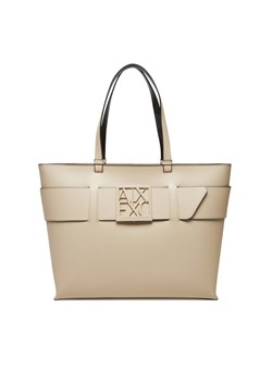 Torebka Armani Exchange 949127 0A874 U1092 Beżowy ze sklepu eobuwie.pl w kategorii Torby Shopper bag - zdjęcie 180396847