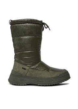 Śniegowce Caprice 9-26421-41 Khaki ze sklepu eobuwie.pl w kategorii Kozaki damskie - zdjęcie 180396956