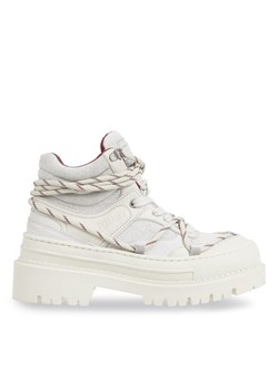 Trapery Tommy Jeans Tjw Hybrid Boot EN0EN02338 Biały ze sklepu eobuwie.pl w kategorii Workery damskie - zdjęcie 180397149