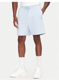Tommy Jeans Szorty sportowe Entry GraphicDM0DM21369 Błękitny Regular Fit - id: 0000304664533 - marki Tommy Jeans - 180399156 Tommy Jeans Szorty sportowe Entry GraphicDM0DM21369 Błękitny Regular Fit ze sklepu MODIVO w kategorii Spodenki męskie - zdjęcie 180399156