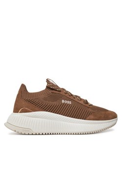 BOSS Sneakersy Ttnmevo Slon Lowkn 50536413 Écru ze sklepu MODIVO w kategorii Buty sportowe damskie - zdjęcie 180399477