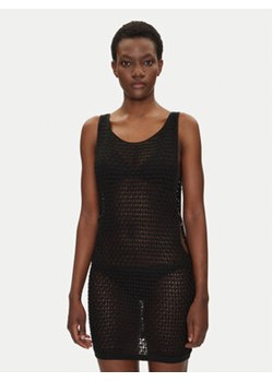 Guess Sukienka plażowa E5GK12 Z3N30 Czarny Bodycon Fit ze sklepu MODIVO w kategorii Odzież plażowa - zdjęcie 180400015
