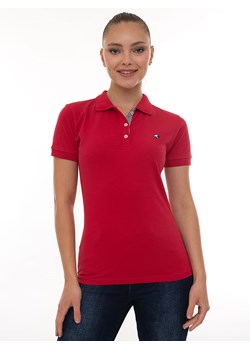 SIR RAYMOND TAILOR Koszulka polo &quot;Angie&quot; w kolorze czerwonym ze sklepu Limango Polska w kategorii Bluzki damskie - zdjęcie 180400359