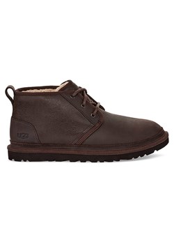 UGG Skórzane botki &quot;Neumel&quot; w kolorze brązowym ze sklepu Limango Polska w kategorii Buty zimowe męskie - zdjęcie 180400375