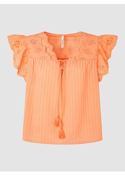 Pepe Jeans Bluzka &quot;Anaise&quot; w kolorze brzoskwiniowym ze sklepu Limango Polska w kategorii Bluzki damskie - zdjęcie 180400675