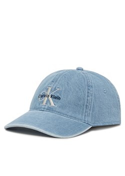 Czapka z daszkiem Calvin Klein Jeans LV04G5007G Niebieski ze sklepu eobuwie.pl w kategorii Czapki z daszkiem męskie - zdjęcie 180401078
