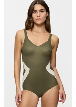 Triumph strój kąpielowy jednoczęściowy Summer Allure 10214522-M009, Kolor khaki-ecru, Rozmiar 38B, Triumph ze sklepu Intymna w kategorii Stroje kąpielowe - zdjęcie 180401127