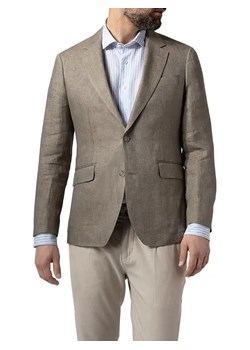 Hackett London Lniany blezer w kolorze szarobrązowym - id: 16844146 - marki Hackett London - 180401237 Hackett London Lniany blezer w kolorze szarobrązowym ze sklepu Limango Polska w kategorii Marynarki męskie - zdjęcie 180401237